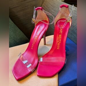 Stuart Weitzman NudistCurve 100 Sandal SZ.7
